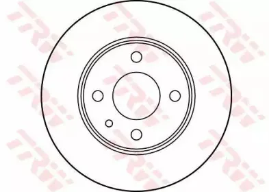 DF1732 TRW Тормозной диск DF1732 TRW Тормозной диск