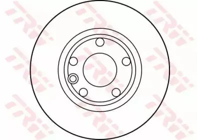 DF2665 TRW Тормозной диск DF2665 TRW Тормозной диск