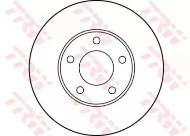 DF2678 TRW Тормозной диск DF2678 TRW Тормозной диск