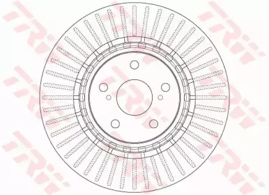 DF6265 TRW Тормозной диск DF6265 TRW Тормозной диск