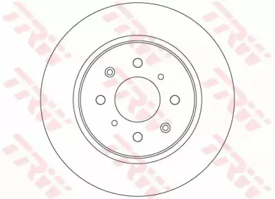 DF6318 TRW Тормозной диск DF6318 TRW Тормозной диск