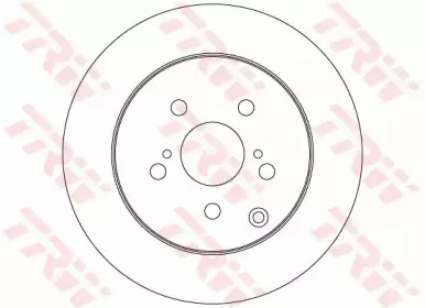 DF6319 TRW Тормозной диск DF6319 TRW Тормозной диск