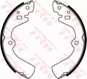 GS8308 TRW Комплект тормозных колодок GS8308 TRW Комплект тормозных колодок