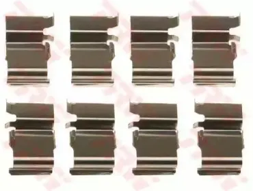 PFK439 TRW Комплектующие, колодки дискового тормоза PFK439 TRW Комплектующие, колодки дискового тормоза