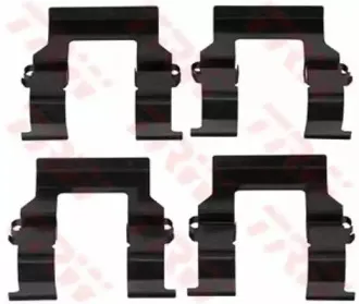 PFK449 TRW Комплектующие, колодки дискового тормоза PFK449 TRW Комплектующие, колодки дискового тормоза