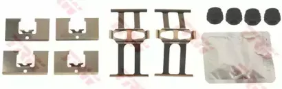 PFK694 TRW Комплектующие, колодки дискового тормоза PFK694 TRW Комплектующие, колодки дискового тормоза