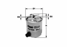 DN1985 CLEAN FILTERS Топливный фильтр DN1985 CLEAN FILTERS Топливный фильтр