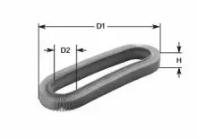 MA3142 CLEAN FILTERS Воздушный фильтр MA3142 CLEAN FILTERS Воздушный фильтр