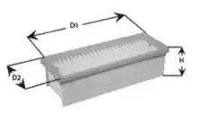 MA3173 CLEAN FILTERS Воздушный фильтр MA3173 CLEAN FILTERS Воздушный фильтр