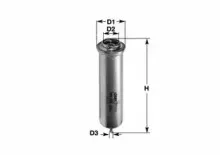 MG1668 CLEAN FILTERS Топливный фильтр MG1668 CLEAN FILTERS Топливный фильтр