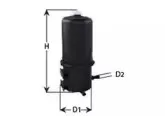 MGC1698 CLEAN FILTERS Топливный фильтр MGC1698 CLEAN FILTERS Топливный фильтр