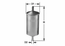MG1655 CLEAN FILTERS Топливный фильтр MG1655 CLEAN FILTERS Топливный фильтр