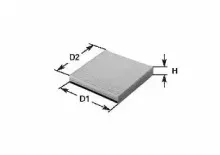NC2361CA CLEAN FILTERS Фильтр, воздух во внутренном пространстве NC2361CA CLEAN FILTERS Фильтр, воздух во внутренном пространстве