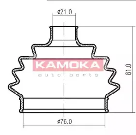 1146864 KAMOKA Пыльник, приводной вал 1146864 KAMOKA Пыльник, приводной вал