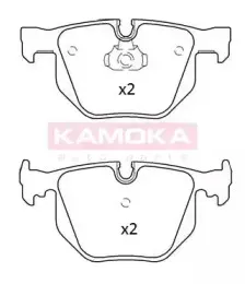 JQ101204 KAMOKA Комплект тормозных колодок, дисковый тормоз JQ101204 KAMOKA Комплект тормозных колодок, дисковый тормоз