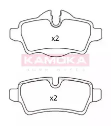 JQ101227 KAMOKA Комплект тормозных колодок, дисковый тормоз JQ101227 KAMOKA Комплект тормозных колодок, дисковый тормоз