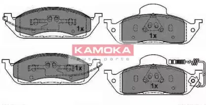 JQ1012800 KAMOKA Комплект тормозных колодок, дисковый тормоз JQ1012800 KAMOKA Комплект тормозных колодок, дисковый тормоз