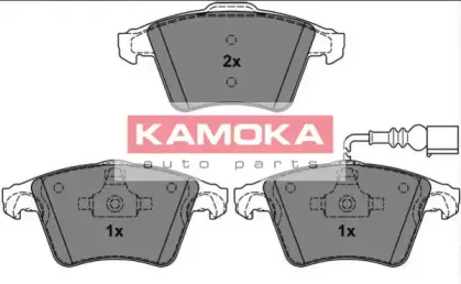 JQ1013286 KAMOKA Комплект тормозных колодок, дисковый тормоз JQ1013286 KAMOKA Комплект тормозных колодок, дисковый тормоз
