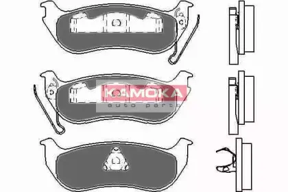JQ1013320 KAMOKA Комплект тормозных колодок, дисковый тормоз JQ1013320 KAMOKA Комплект тормозных колодок, дисковый тормоз