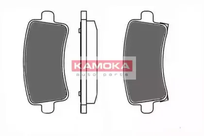 JQ1018504 KAMOKA Комплект тормозных колодок, дисковый тормоз JQ1018504 KAMOKA Комплект тормозных колодок, дисковый тормоз