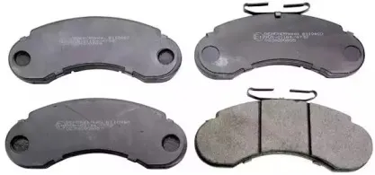 B110460 DENCKERMANN Комплект тормозных колодок, дисковый тормоз B110460 DENCKERMANN Комплект тормозных колодок, дисковый тормоз