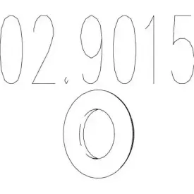 02.9015 MTS Буфер, глушитель 02.9015 MTS Буфер, глушитель