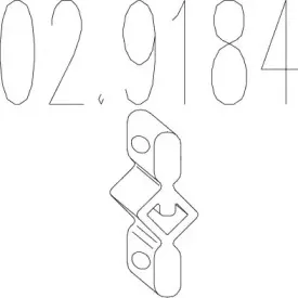 02.9184 MTS Буфер, глушитель 02.9184 MTS Буфер, глушитель