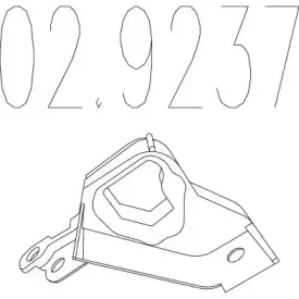 02.9237 MTS Буфер, глушитель 02.9237 MTS Буфер, глушитель