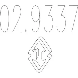 02.9337 MTS Буфер, глушитель 02.9337 MTS Буфер, глушитель