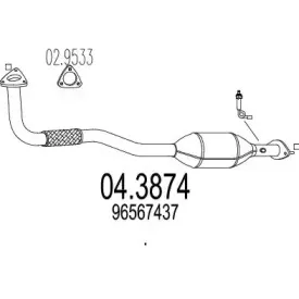 04.3874 MTS Катализатор 04.3874 MTS Катализатор