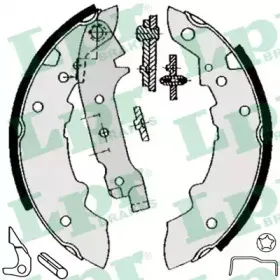 04471 LPR Комплект тормозных колодок 04471 LPR Комплект тормозных колодок