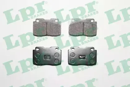 05P010 LPR Комплект тормозных колодок, дисковый тормоз 05P010 LPR Комплект тормозных колодок, дисковый тормоз