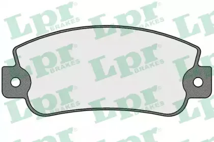 05P021 LPR Комплект тормозных колодок, дисковый тормоз 05P021 LPR Комплект тормозных колодок, дисковый тормоз
