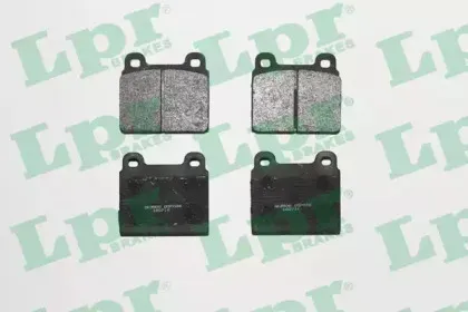 05P026 LPR Комплект тормозных колодок, дисковый тормоз 05P026 LPR Комплект тормозных колодок, дисковый тормоз
