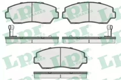 05P040 LPR Комплект тормозных колодок, дисковый тормоз 05P040 LPR Комплект тормозных колодок, дисковый тормоз