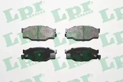 05P054 LPR Комплект тормозных колодок, дисковый тормоз 05P054 LPR Комплект тормозных колодок, дисковый тормоз