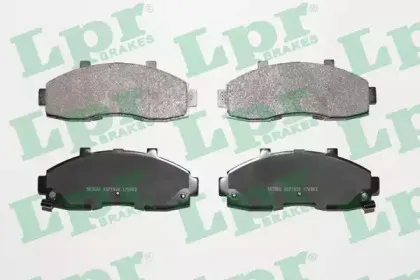 05P1020 LPR Комплект тормозных колодок, дисковый тормоз 05P1020 LPR Комплект тормозных колодок, дисковый тормоз