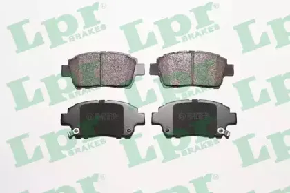 05P1062 LPR Комплект тормозных колодок, дисковый тормоз 05P1062 LPR Комплект тормозных колодок, дисковый тормоз