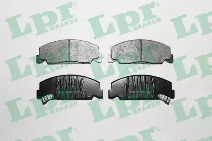 05P1095 LPR Комплект тормозных колодок, дисковый тормоз 05P1095 LPR Комплект тормозных колодок, дисковый тормоз