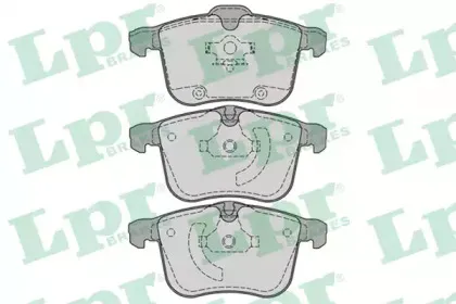 05P1244 LPR Комплект тормозных колодок, дисковый тормоз 05P1244 LPR Комплект тормозных колодок, дисковый тормоз
