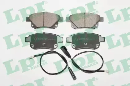 05P1261 LPR Комплект тормозных колодок, дисковый тормоз 05P1261 LPR Комплект тормозных колодок, дисковый тормоз