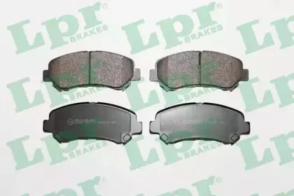05P1314 LPR Комплект тормозных колодок, дисковый тормоз 05P1314 LPR Комплект тормозных колодок, дисковый тормоз