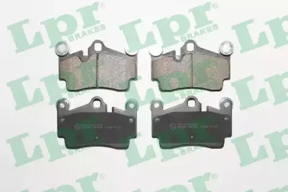 05P1362 LPR Комплект тормозных колодок, дисковый тормоз 05P1362 LPR Комплект тормозных колодок, дисковый тормоз