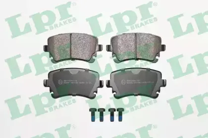 05P1398 LPR Комплект тормозных колодок, дисковый тормоз 05P1398 LPR Комплект тормозных колодок, дисковый тормоз