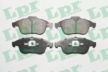 05P1466 LPR Комплект тормозных колодок, дисковый тормоз 05P1466 LPR Комплект тормозных колодок, дисковый тормоз