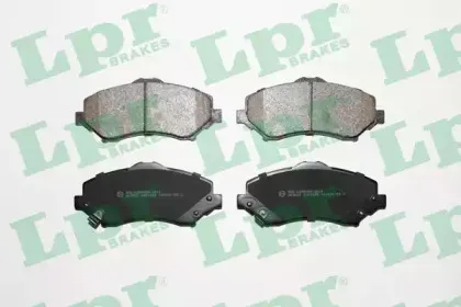 05P1549 LPR Комплект тормозных колодок, дисковый тормоз 05P1549 LPR Комплект тормозных колодок, дисковый тормоз