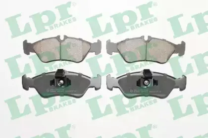05P1611 LPR Комплект тормозных колодок, дисковый тормоз 05P1611 LPR Комплект тормозных колодок, дисковый тормоз