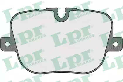 05P1652 LPR Комплект тормозных колодок, дисковый тормоз 05P1652 LPR Комплект тормозных колодок, дисковый тормоз