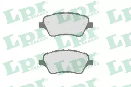 05P1856 LPR Комплект тормозных колодок, дисковый тормоз 05P1856 LPR Комплект тормозных колодок, дисковый тормоз