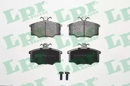05P187 LPR Комплект тормозных колодок, дисковый тормоз 05P187 LPR Комплект тормозных колодок, дисковый тормоз